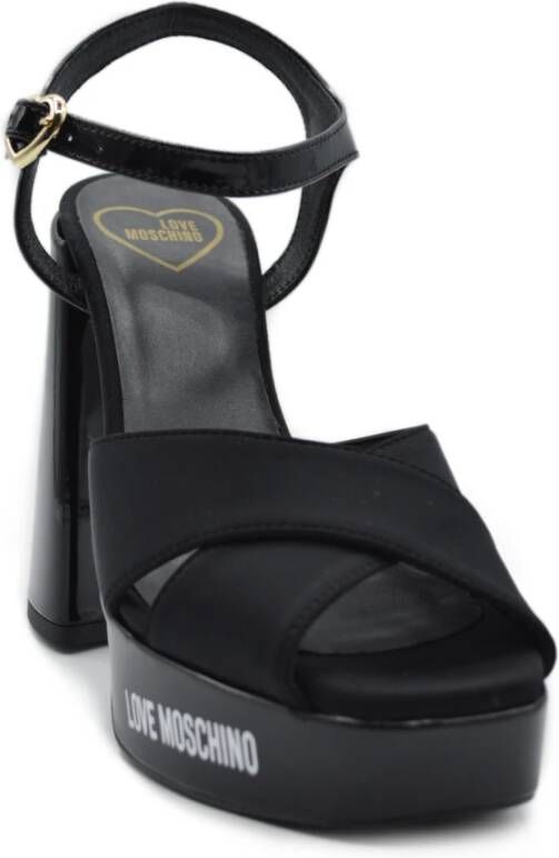 Love Moschino Sandalen met hoge hakken Zwart Dames