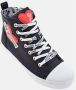 Love Moschino High Top Sneakers Black Dames - Thumbnail 5