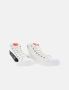 Love Moschino Hoge Top Leren Sneakers Zwarte Streep White Dames - Thumbnail 2
