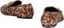 Love Moschino Instappers met imitatiebont Ronde neus Schoenen Brown Dames - Thumbnail 3