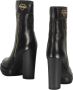 Love Moschino Laarzen van kalfsleer met zijrits Black Dames - Thumbnail 3