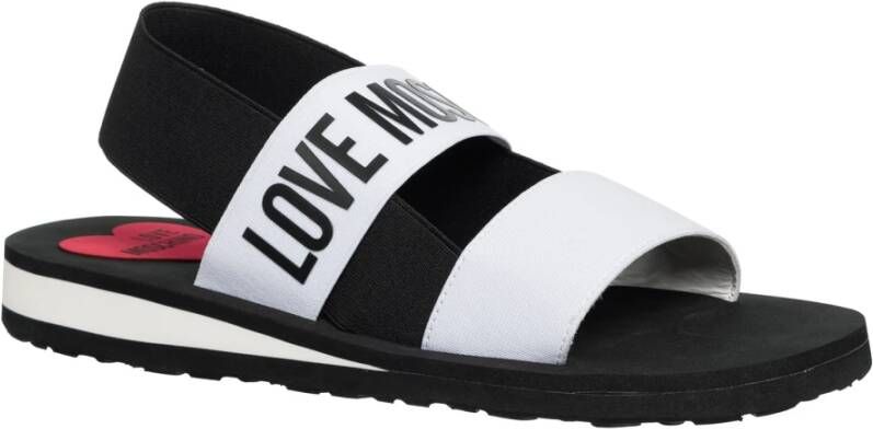 Love Moschino Kleurrijke Sandalen zonder Sluiting Multicolor Dames