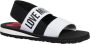 Love Moschino Kleurrijke Sandalen zonder Sluiting Multicolor Dames - Thumbnail 4