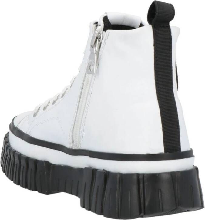 Love Moschino Lace-up Boots White Heren