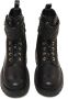 Love Moschino Leren Enkellaarsjes met Veters - Thumbnail 2