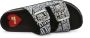 Love Moschino Leren Sliders voor Dames Lente Zomer Collectie Black Dames - Thumbnail 5