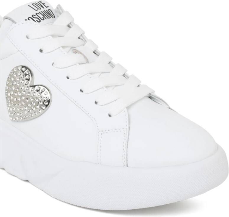 Love Moschino Low Top Sneakers met Hart