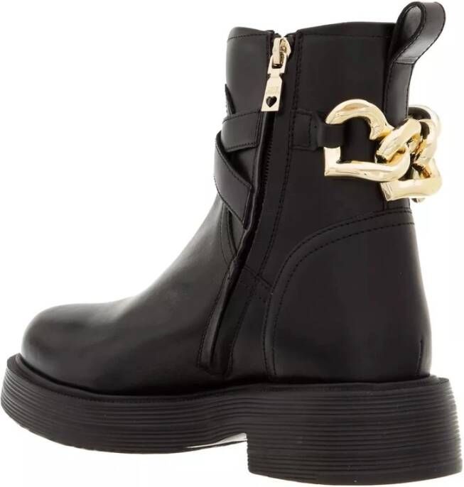 Love Moschino Moderne Zwarte City Laarzen Black Dames