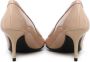 Love Moschino Nude Patent Leren Pointed Heel Pumps Beige Dames - Thumbnail 3