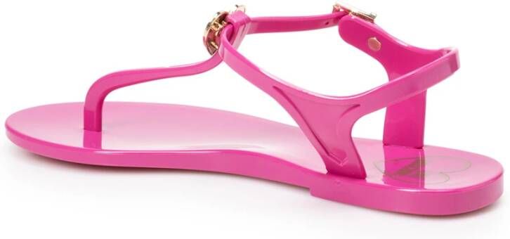 Love Moschino Platte sandalen Paars Dames