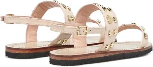 Love Moschino Platte Sandalen Roze Dames