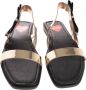 Love Moschino Platte sandalen Zwart Dames - Thumbnail 2