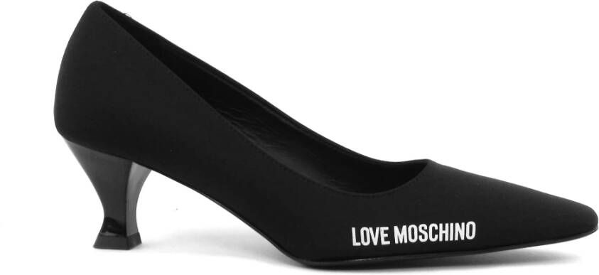 Love Moschino Lycra Nero Pumps Zwart Dames