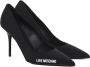 Love Moschino Klassieke Glamoureuze Pumps met Amandelvormige Neus Zwart Dames - Thumbnail 3