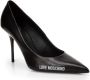 Love Moschino Stijlvolle Halslijn voor een Trendy Uitstraling Black Dames - Thumbnail 2