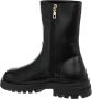 Love Moschino Ritssluiting Enkellaarsjes Effen Kleur Black Dames - Thumbnail 3
