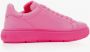 Love Moschino Roze Leren Sneakers voor Dames Pink Dames - Thumbnail 3