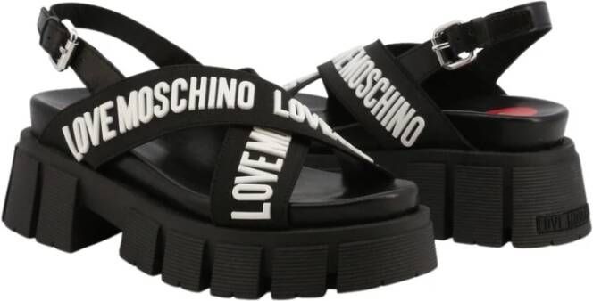 Love Moschino Sandalen met hoge hakken Zwart Dames