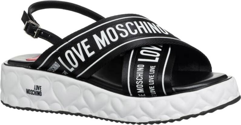 Love Moschino Sandals Black Dames