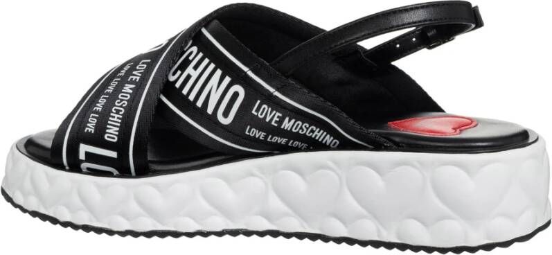 Love Moschino Sandals Black Dames