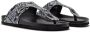 Love Moschino Schoenen Slippers JA28133G1EIJ0-00A Vrouw black white - Thumbnail 4