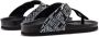 Love Moschino Schoenen Slippers JA28133G1EIJ0-00A Vrouw black white - Thumbnail 5