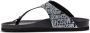 Love Moschino Schoenen Slippers JA28133G1EIJ0-00A Vrouw black white - Thumbnail 7