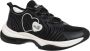 Love Moschino Abstract Patroon Sneakers voor Vrouwen Black Dames - Thumbnail 3