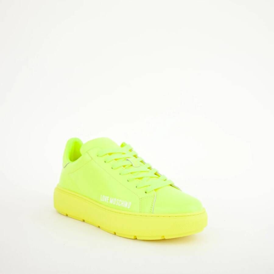 Love Moschino Sneakers Geel Dames