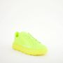 Love Moschino Dames Leren Sneakers Lente Zomer Collectie Green Dames - Thumbnail 6