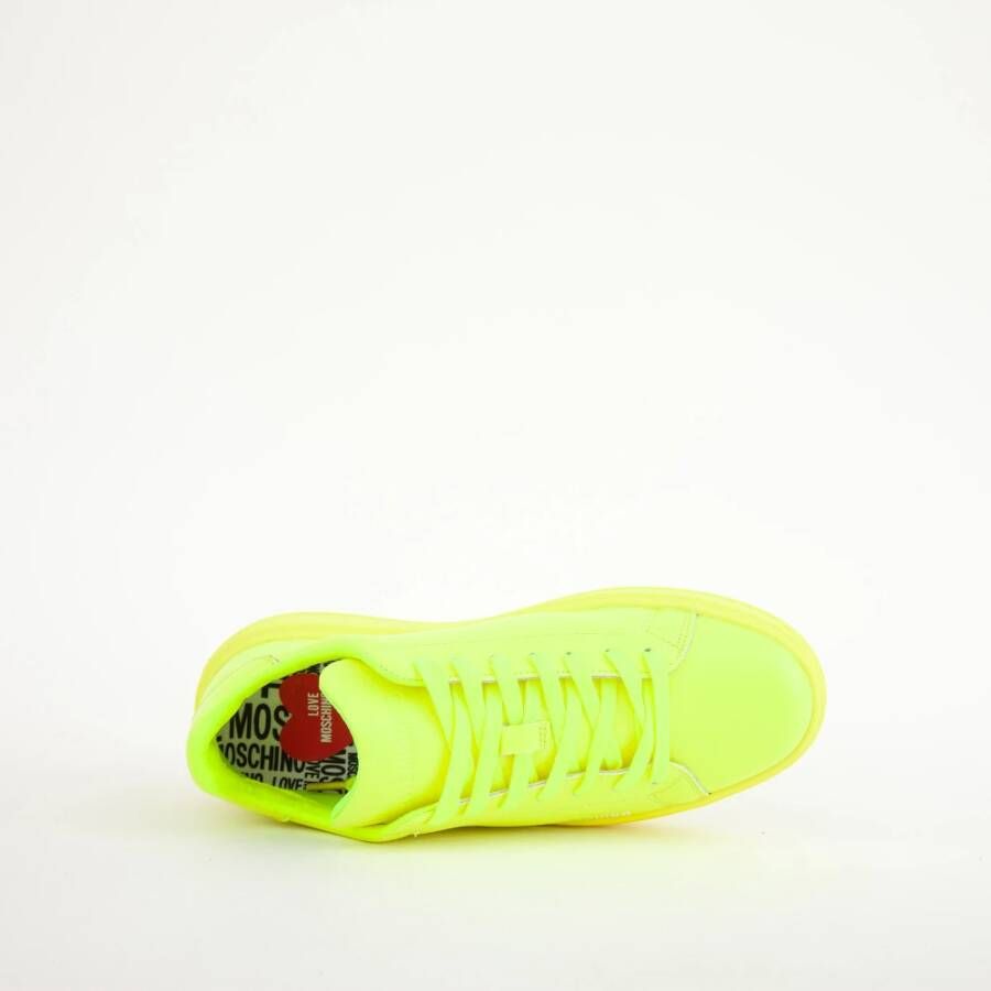 Love Moschino Sneakers Geel Dames