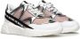 Love Moschino Leren Sneakers Ja15323 Gray Dames - Thumbnail 7