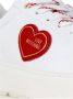 Love Moschino Sneakerd.bold40 vitello bianco+ross Ja15384G1Gia110B Rood Dames - Thumbnail 7