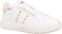 Love Moschino Luxe Leren Sneakers voor Vrouwen White Dames - Thumbnail 3