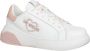 Love Moschino Multicolor Leren Vetersluiting Sneakers White Dames - Thumbnail 3