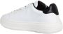 Love Moschino Witte Leren Sneakers met Plateau en Brand Logo White Dames - Thumbnail 10