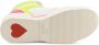 Love Moschino Leren Sneakers Ronde Neus Rubberen Zool White Dames - Thumbnail 4