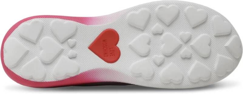Love Moschino Stijlvolle Sneakers voor Vrouwen Pink Dames - Foto 11