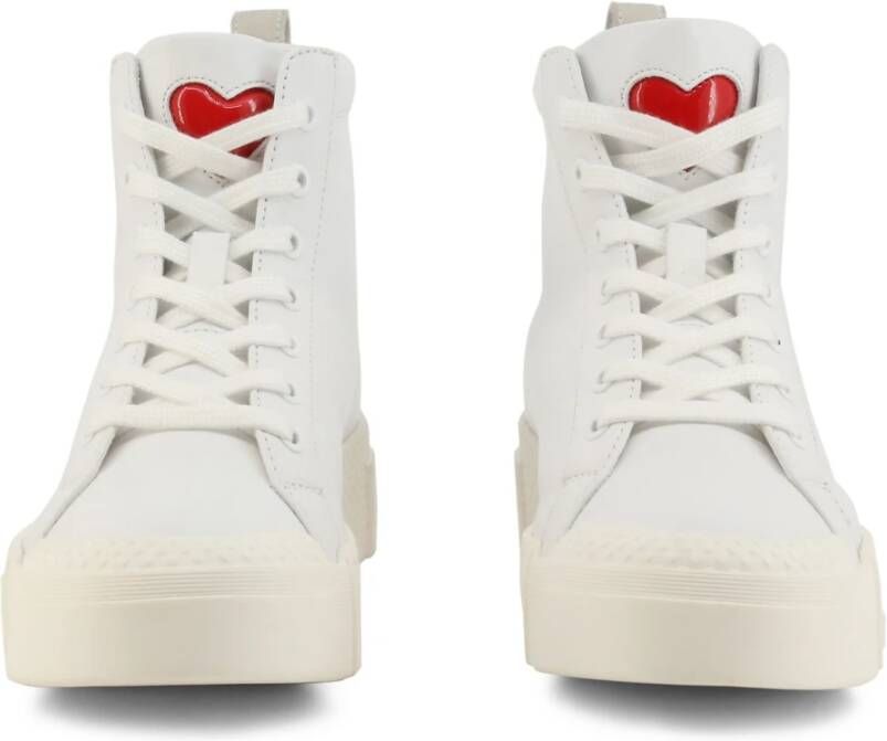 Love Moschino Damesmode Sneakers Stijl Ja15455G0Diac Wit Dames