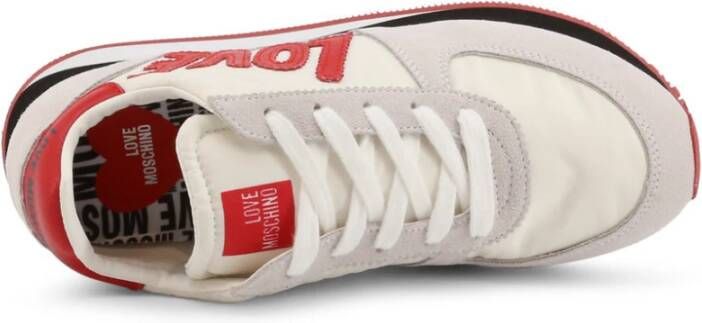Love Moschino Lente Zomer Dames Sneakers Wit Dames