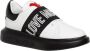 Love Moschino Platform Sneakers met Oogjes Detail Black - Thumbnail 5