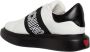 Love Moschino Platform Sneakers met Oogjes Detail Black Dames - Thumbnail 6