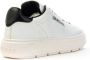 Love Moschino Witte Leren Sneakers met Plateau en Brand Logo White Dames - Thumbnail 5