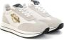 Moschino Witte Love Sneaker van Suède Nylon White Dames - Thumbnail 5