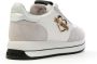 Moschino Witte Love Sneaker van Suède Nylon White Dames - Thumbnail 6