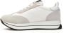 Moschino Witte Love Sneaker van Suède Nylon White Dames - Thumbnail 7