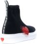 Love Moschino Lente Zomer Collectie Damessneakers Stijl Ja15134G1Eizi Zwart Dames - Thumbnail 5