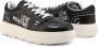 Love Moschino Leren Sneakers voor Dames Lente Zomer Collectie Black Dames - Thumbnail 6