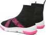 Love Moschino Dames Herfst Winter Elastische Sneakers Zwart Dames - Thumbnail 3