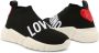 Love Moschino Herfst Winter Dames Sneakers met Synthetisch Materiaal en Rubberen Zool Black Dames - Thumbnail 4